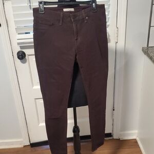 Joie Women's Wine Color Jeans